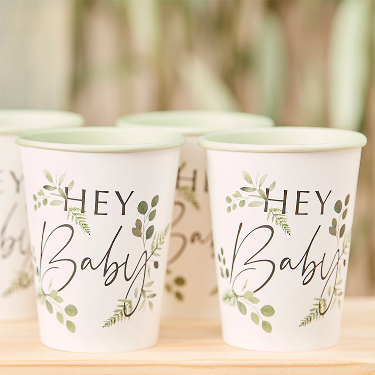 8 Hey Baby Cups