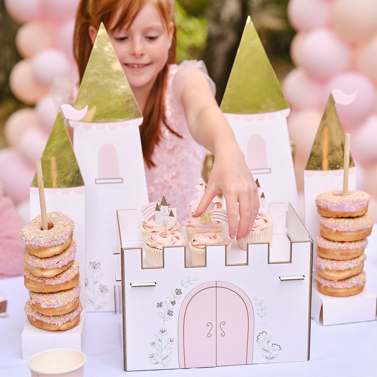 Treat Stand - Pink Princess Castle