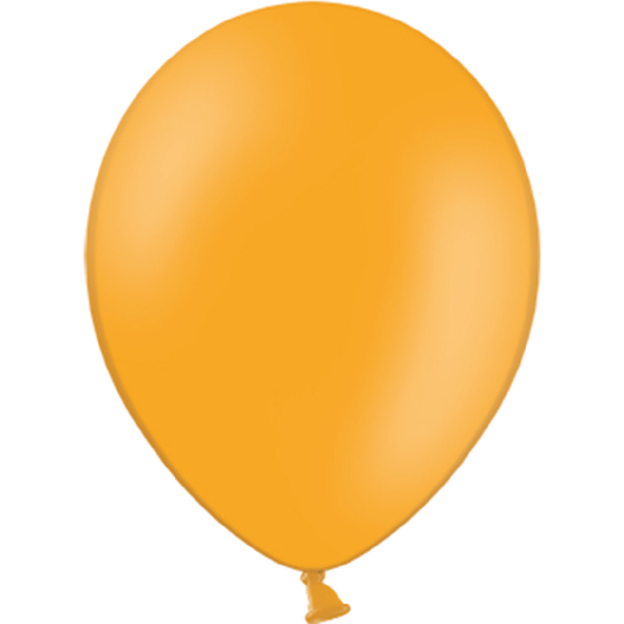 10 orange Ballons