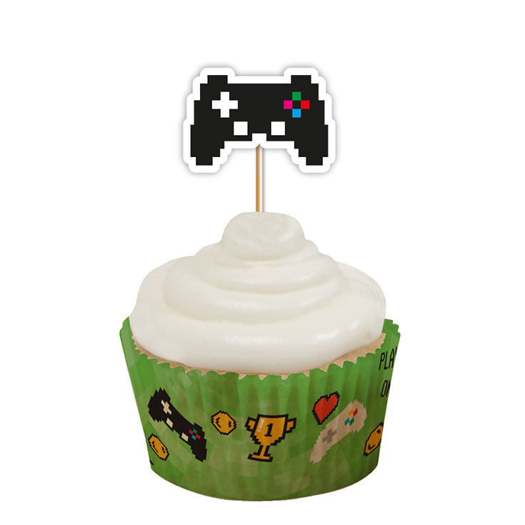 Cupcake Topper -  Gaming