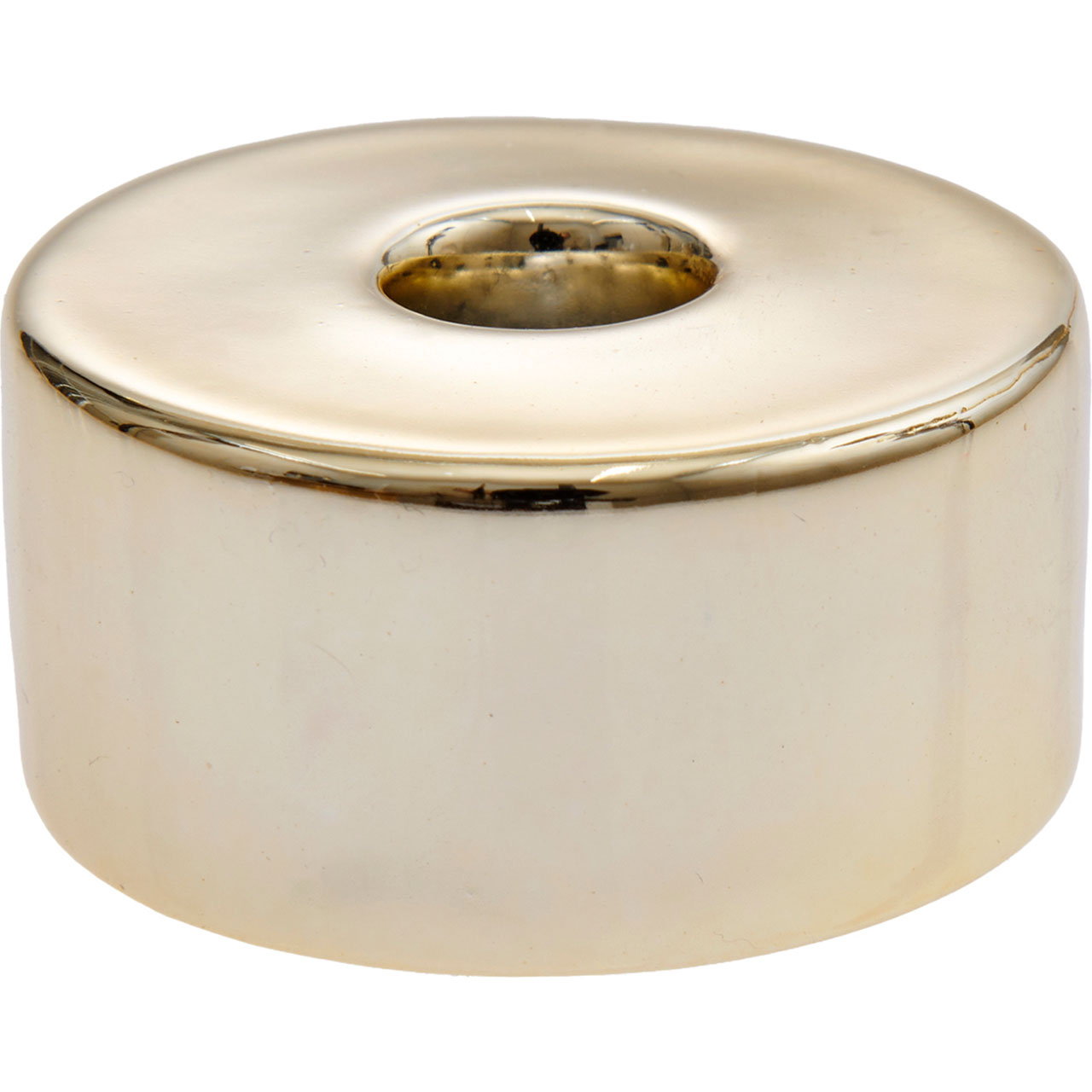 Candle Holder - Gold Ceramic (S)