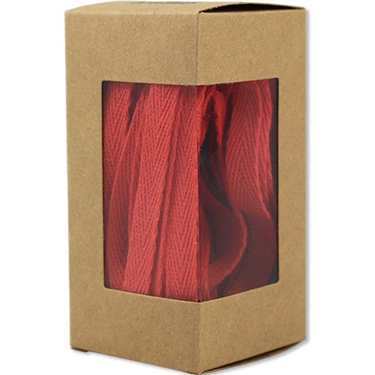 Cotton Ribbon - Fire Red 
