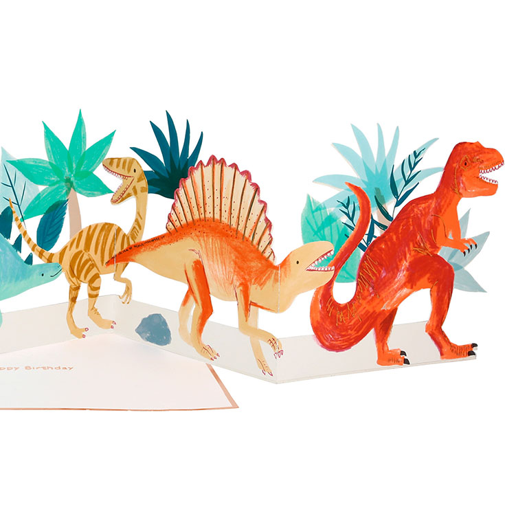Dinosaurier Geburtstagskarte 