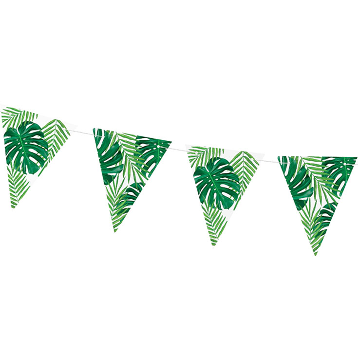 Palm Leaf Flag Banner