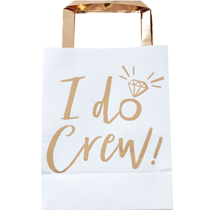 5 I Do Crew Party Bags