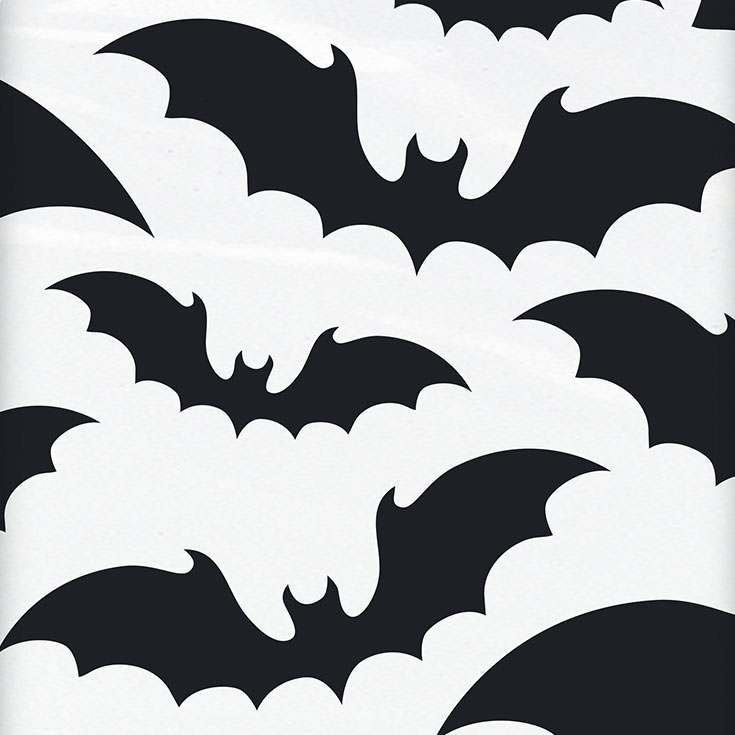 Black Bats Tablecover