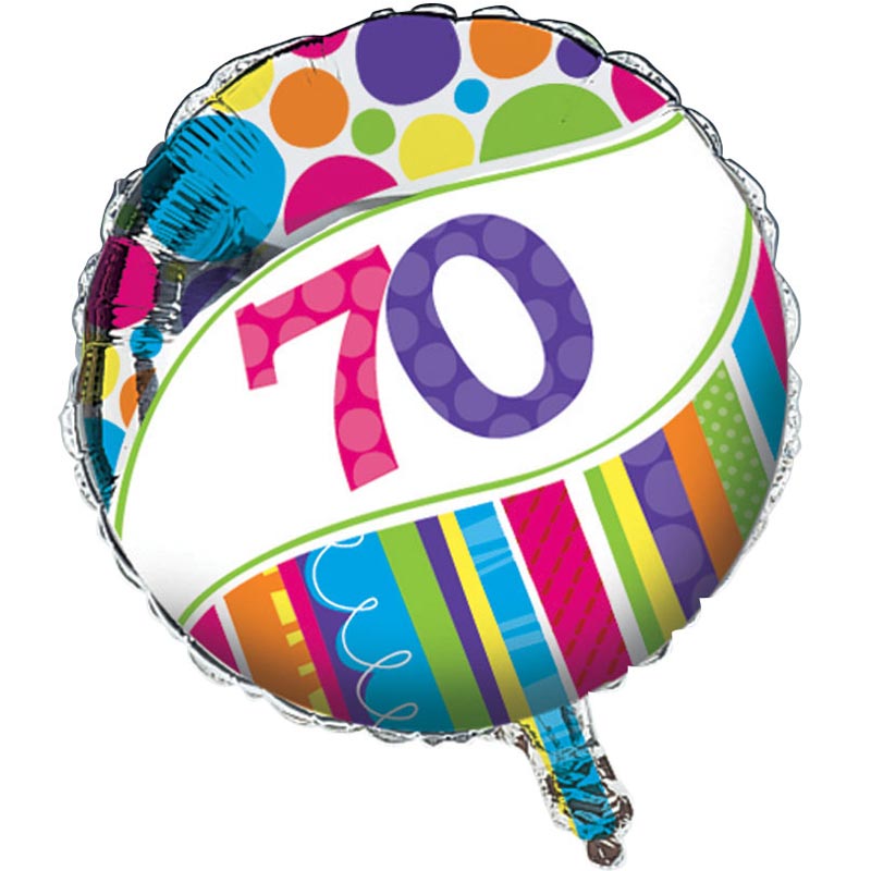 Bright & Bold Folienballon 70