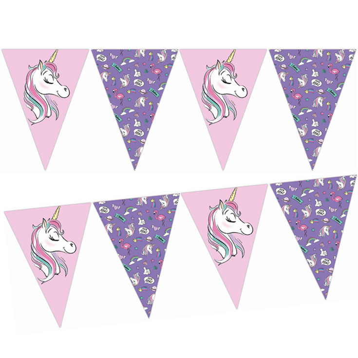 Minnie Unicorn Flag Banner