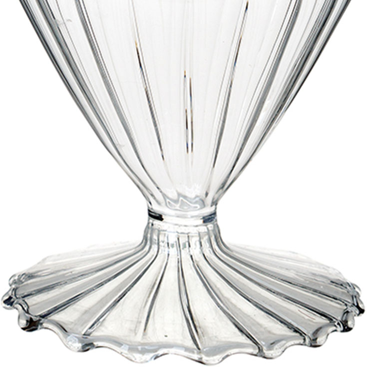Large Glass Bud Vase