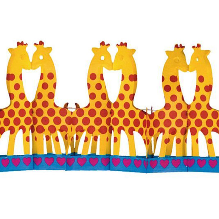  Girlande - Giraffen 