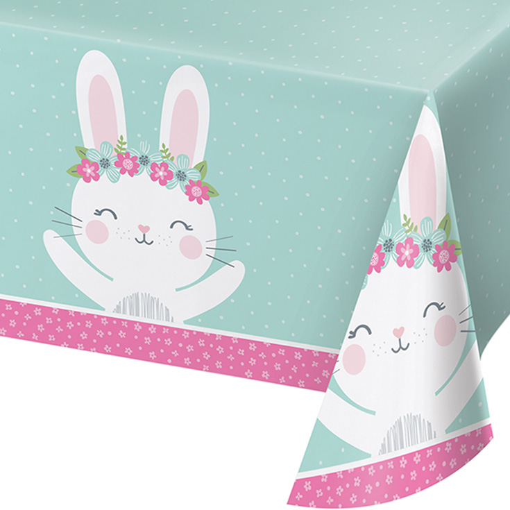 Pink Bunny Tablecover