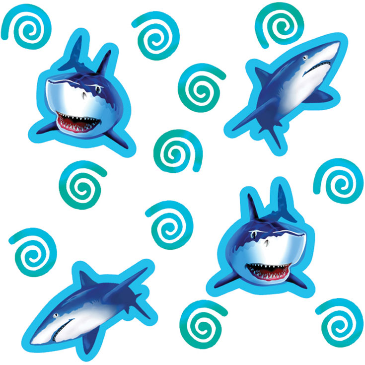 Shark Confetti