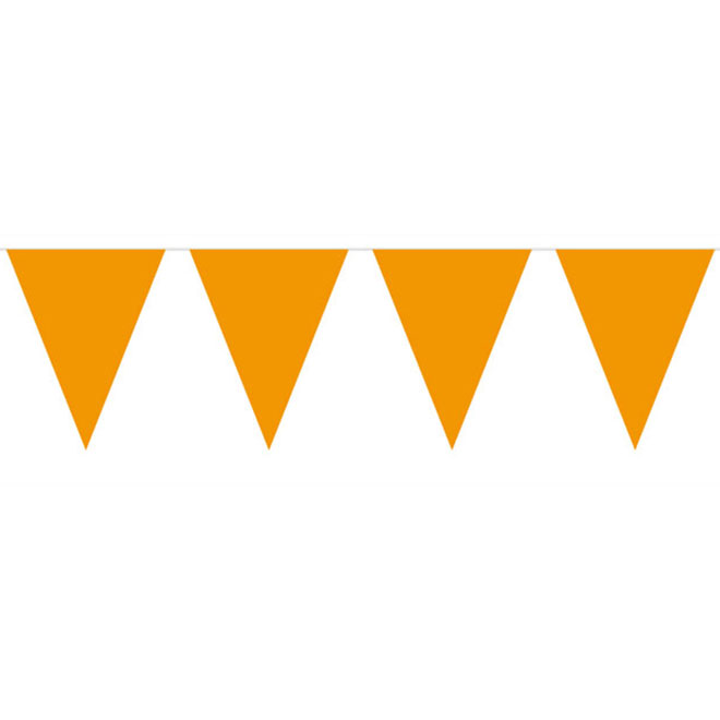 Wimpelkette - Mini Orange 