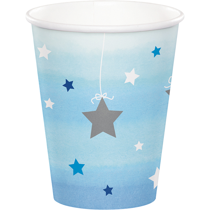 8 One Little Star - Blue Cups