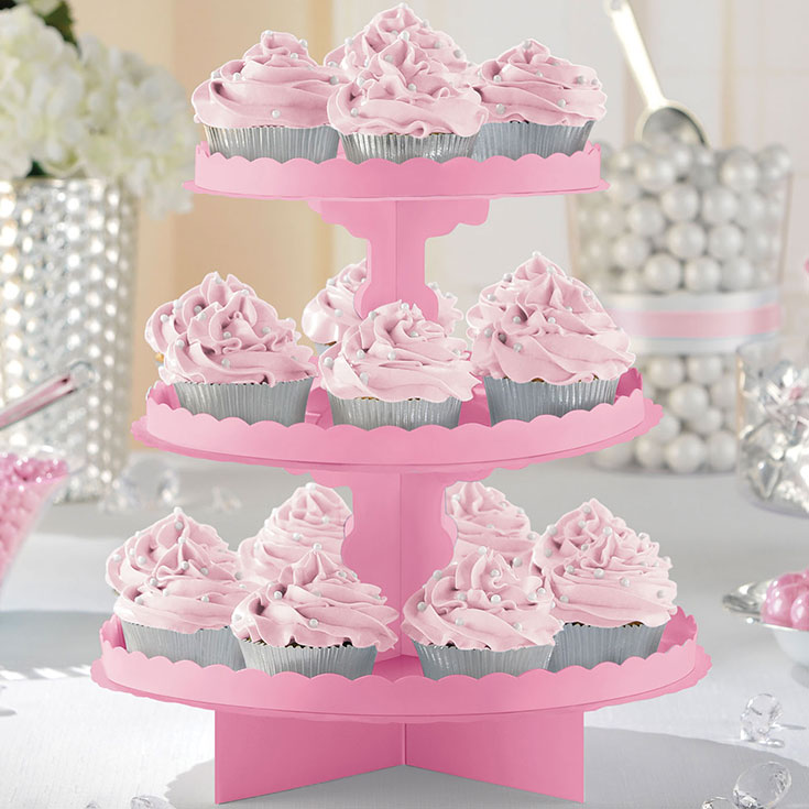 Cupcake Stand - Pink 