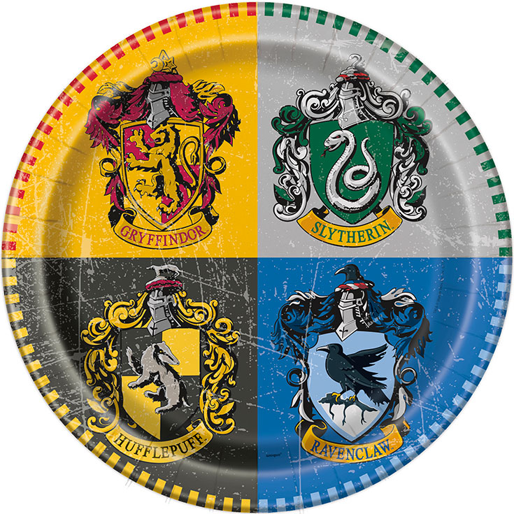 8 Harry Potter Plates