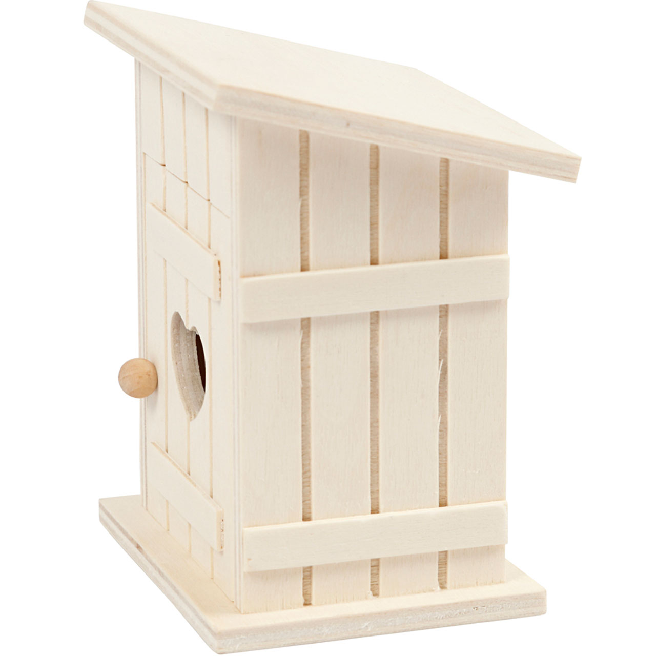 Miniature Wooden Outhouse