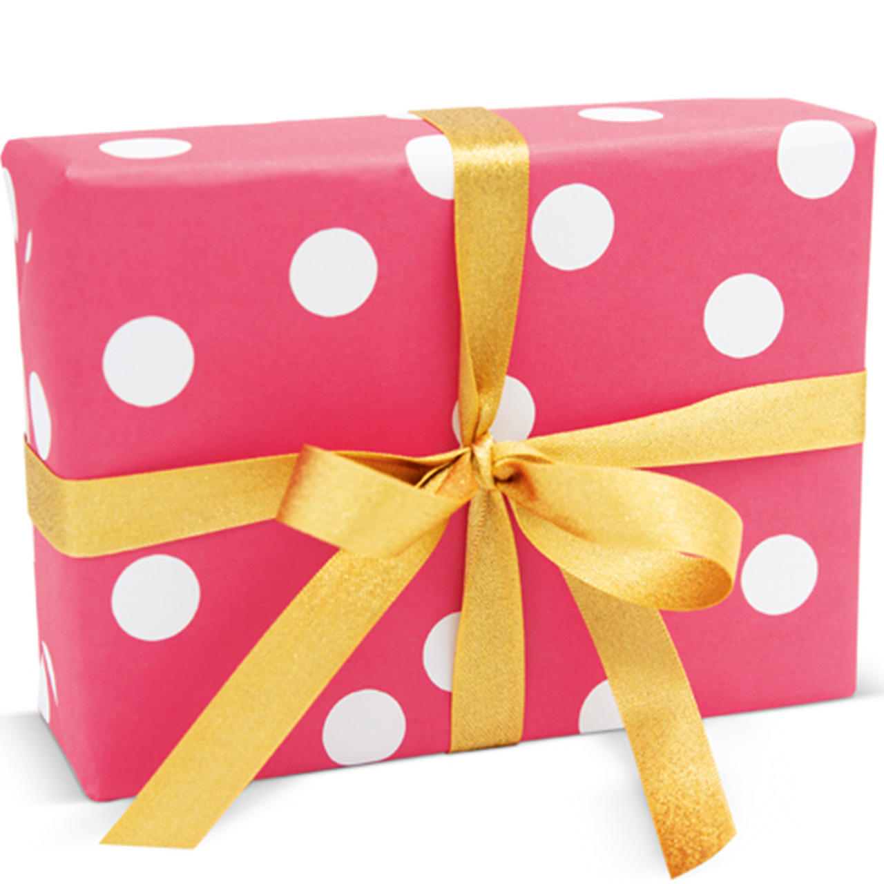 Geschenkpapier - Candy Pink Punkte