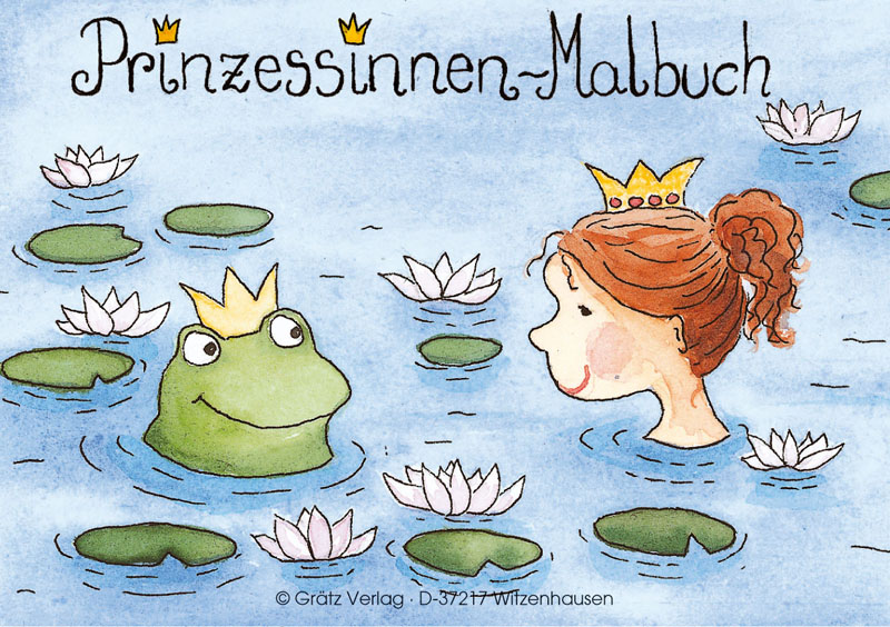 Malbuch - Prinzessin