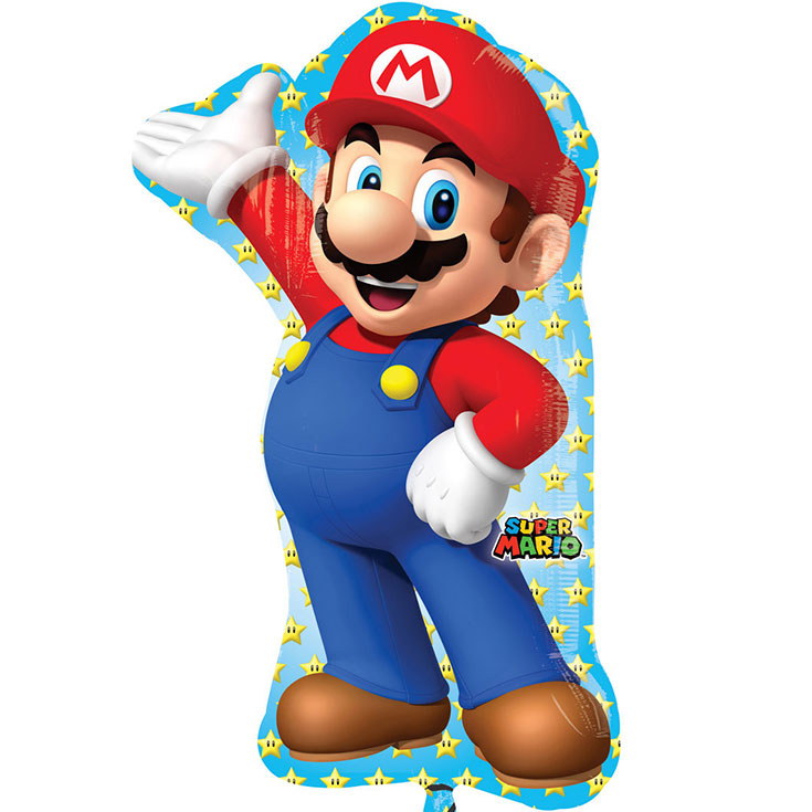 Super Mario Foil Balloon