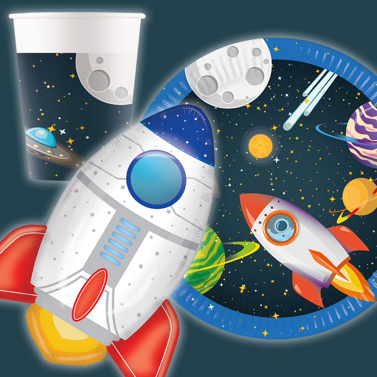 Cups - Space Rocket