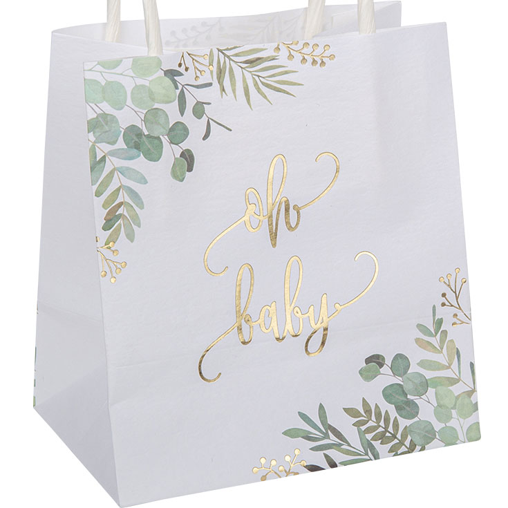 6 Botanical Baby Gift Bags