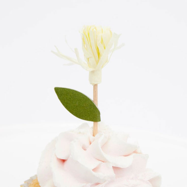 Cupcake Set - Blumenbouquet