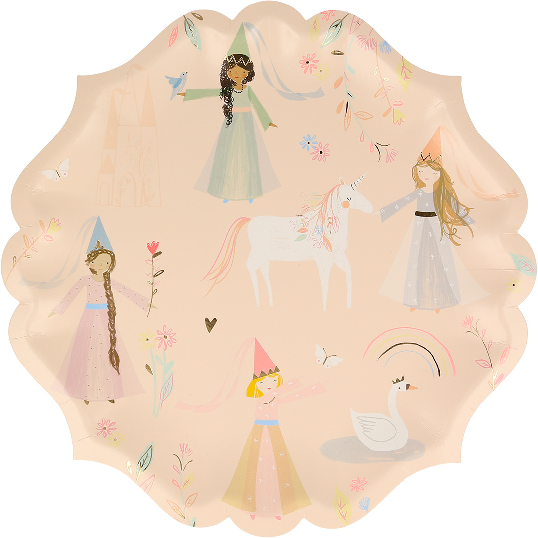 8 Magical Princess Plates