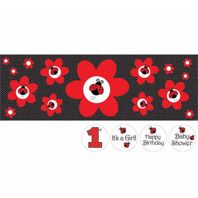 Giant Banner - Red Ladybird 