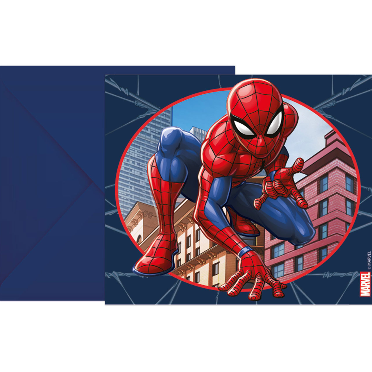 Einladungen - Spiderman Crime Fighter
