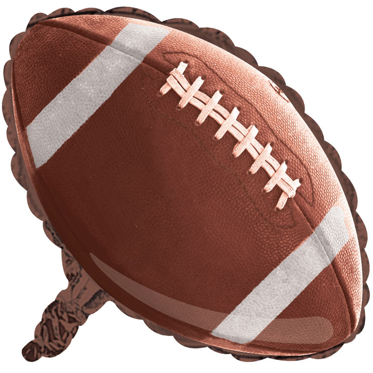 1 American Football Foil Balloon