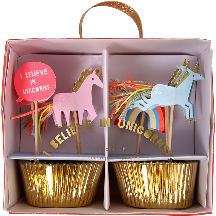Cupcake Set - Unicorns 