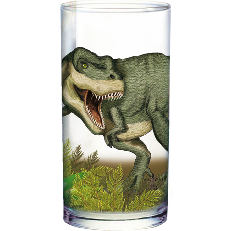T-Rex Drinking Glass
