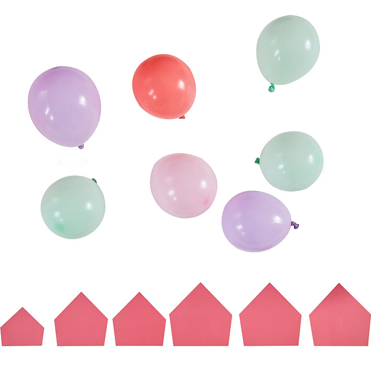 Mini Balloon set with Dino Spikes