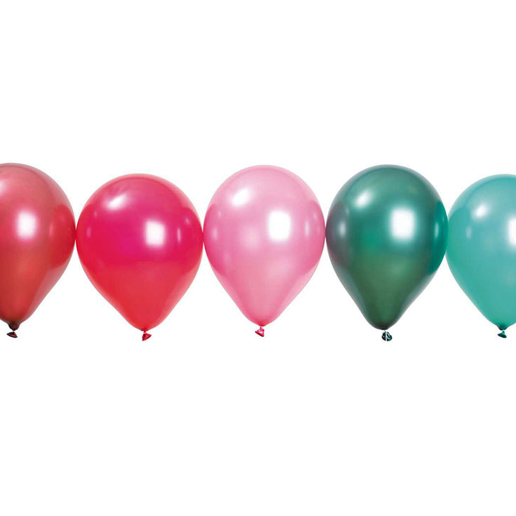 12 Ballons Beeren Mix
