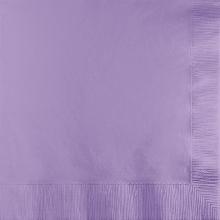 25 große Servietten Lavendel