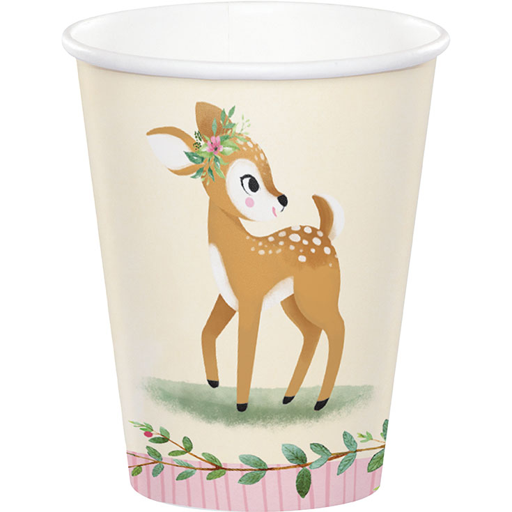 8 Deer Little One Cups