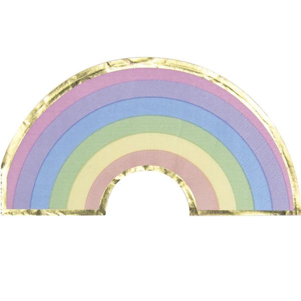 Servietten - Pastel Rainbow