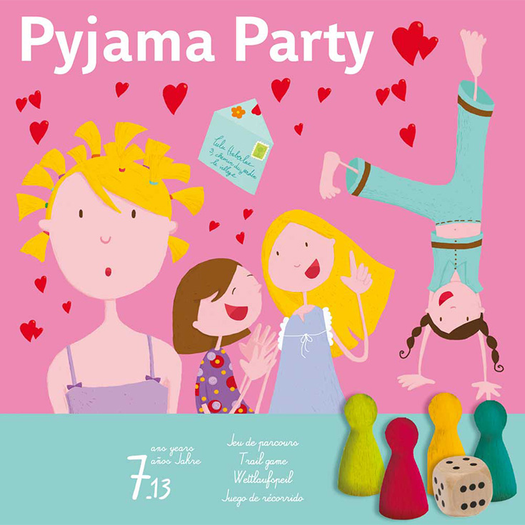 Brettspiel Pyjama Party