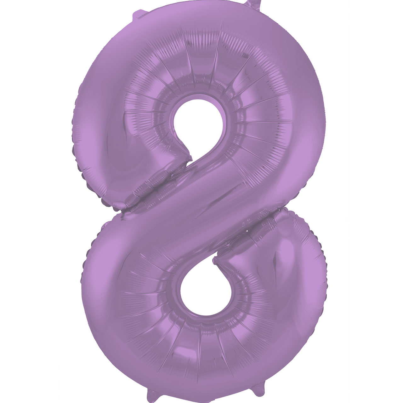 Foil Balloon Number 8 - Purple - 86 cm