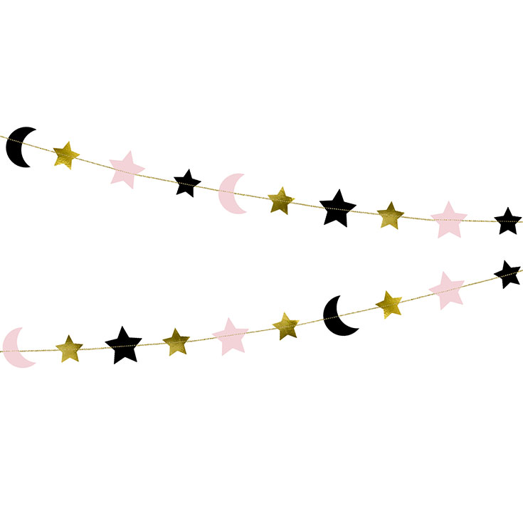 Stars & Moons Garland
