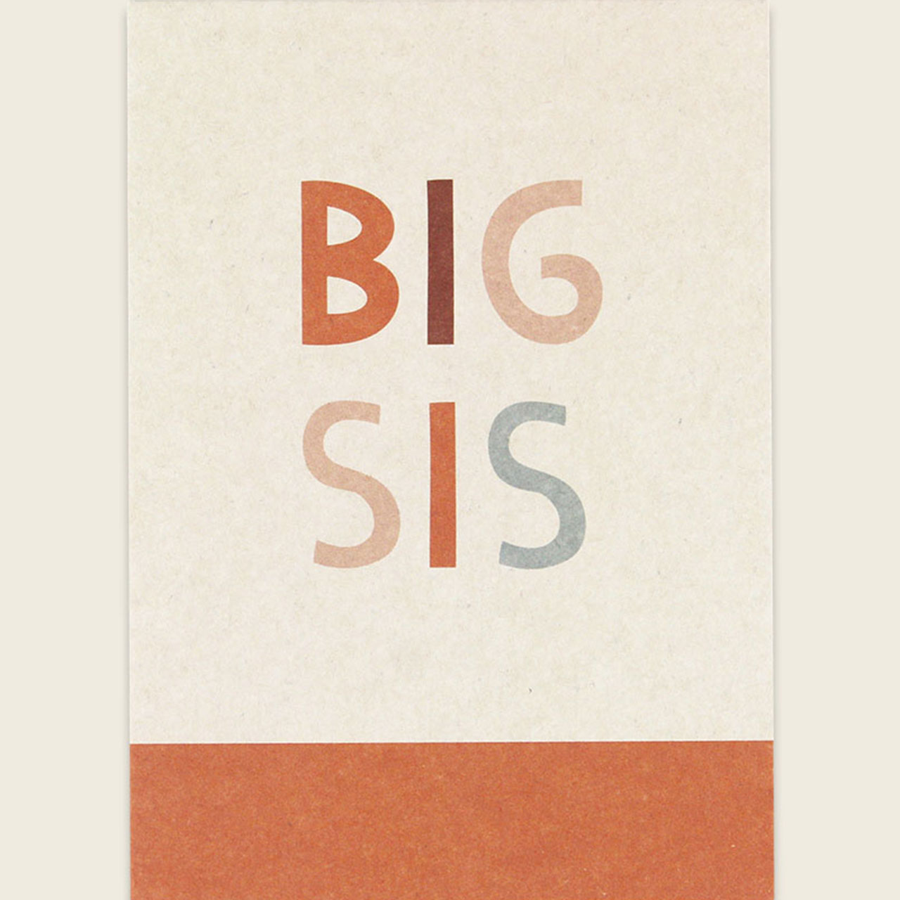 Postkarte - Big Sis