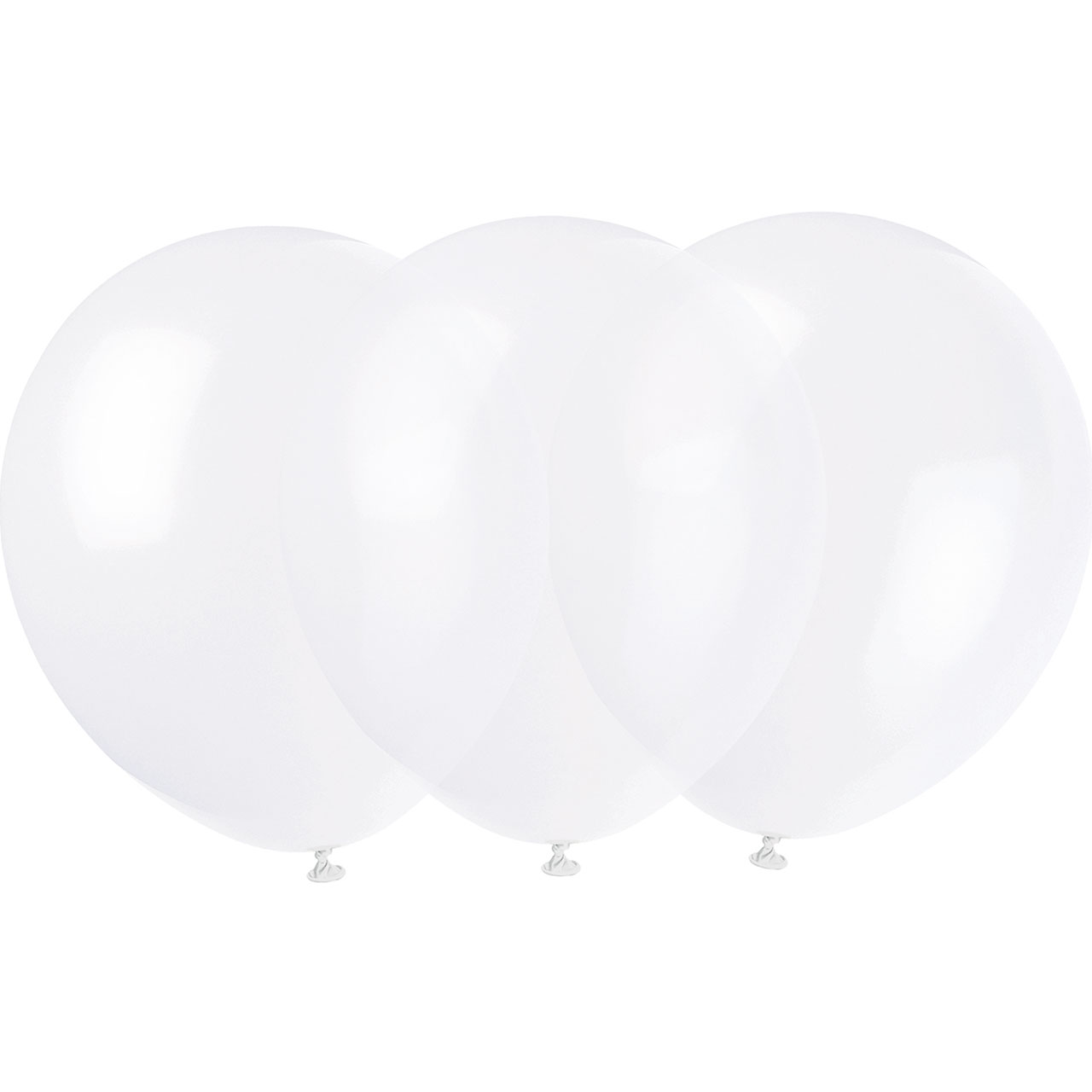 15 transparente Ballons