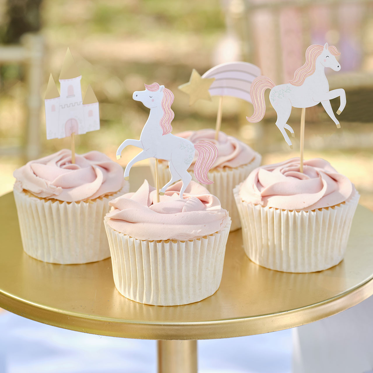 Cupcake Toppers - Pink Princess