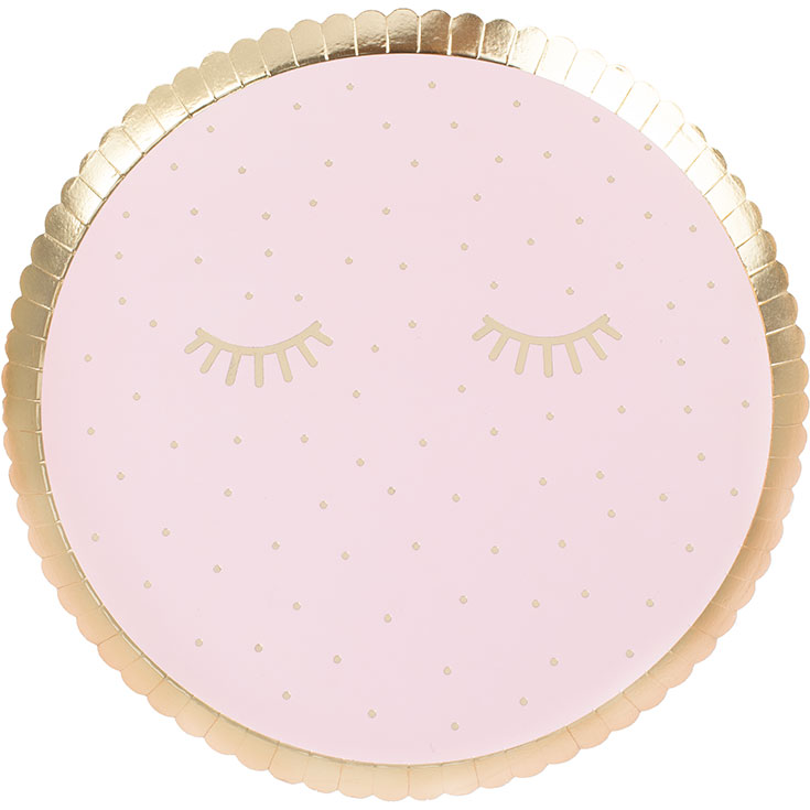8 Pamper Party Plates