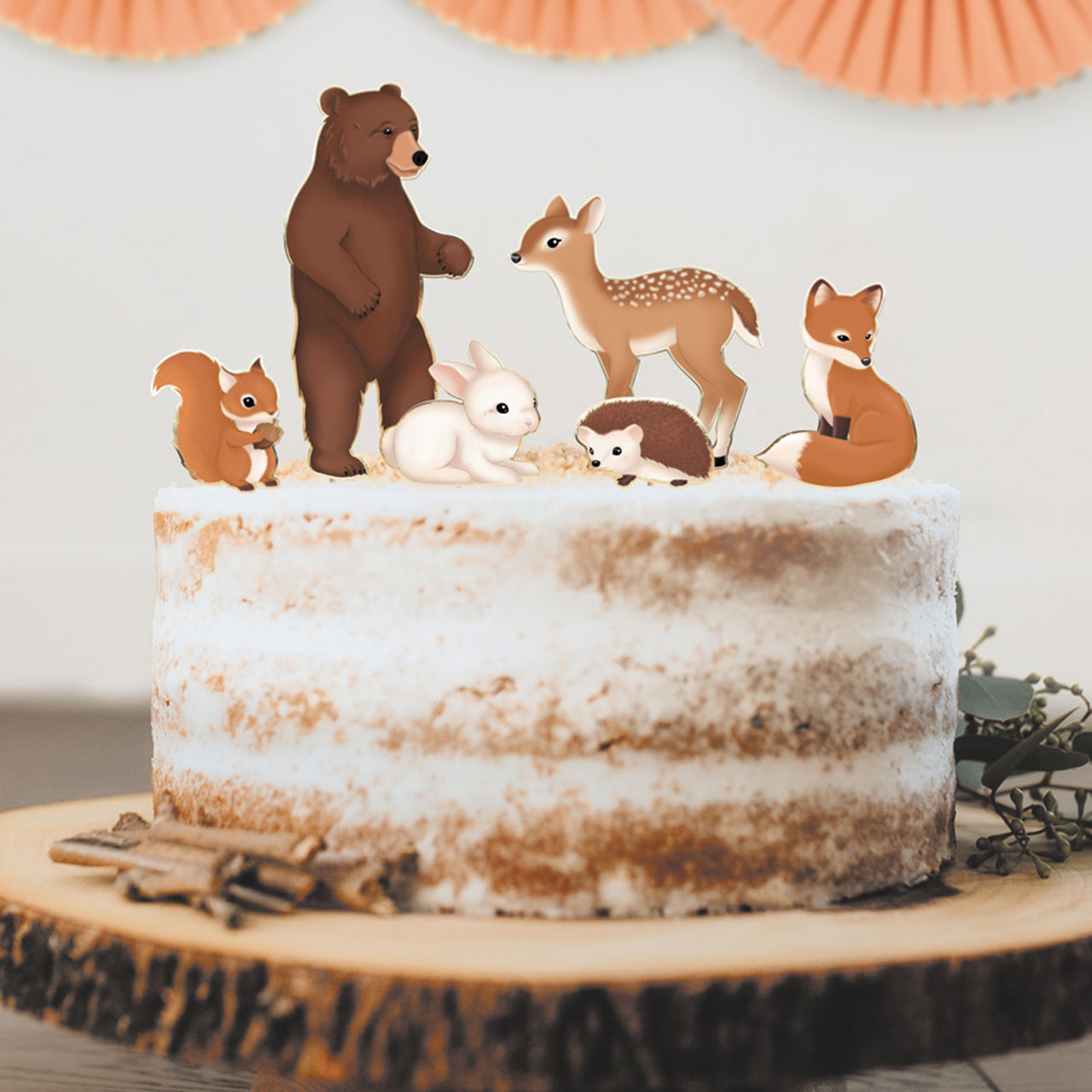 Cake Toppers - Woodland