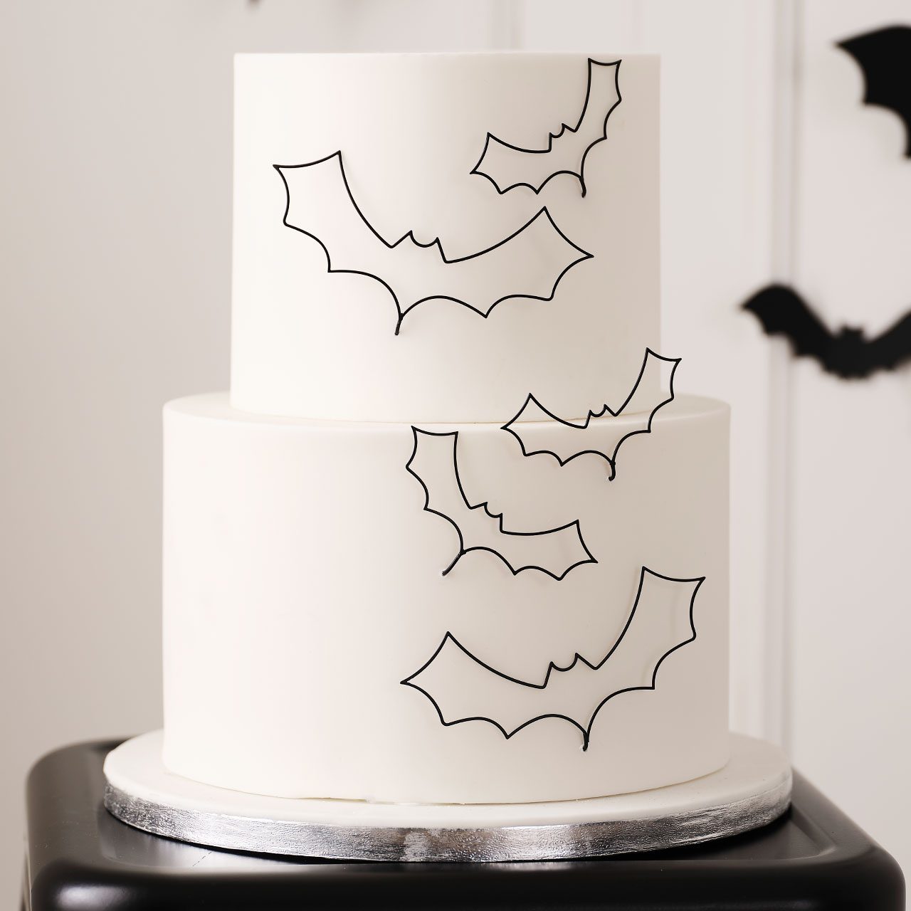 Cake Topper - Black Bats
