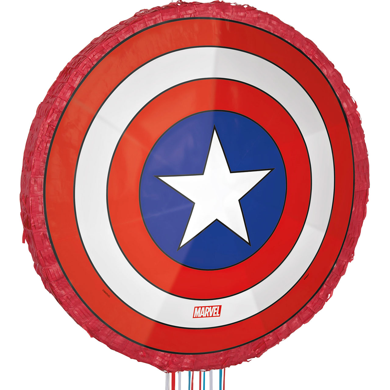 Piñata Captain America Schild