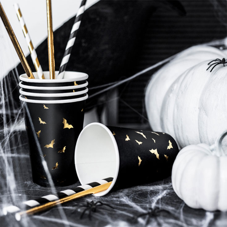 6 Trick or Treat Cups