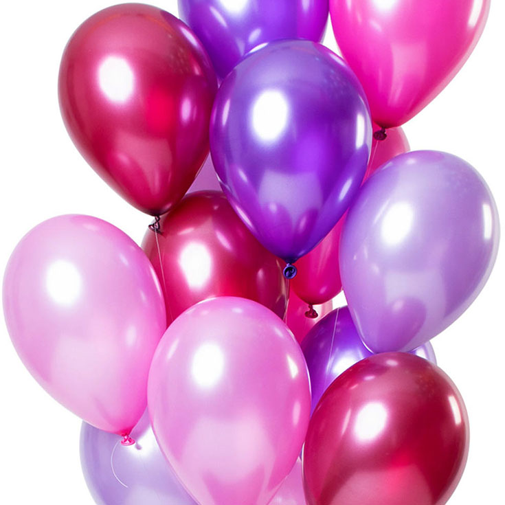 Latex Balloons - Merry Berry 